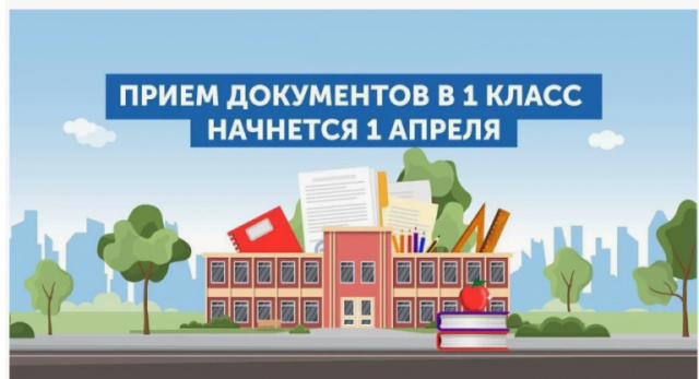 ПРИЕМ ДОКУМЕНТОВ В 1 КЛАСС 2026-2027уч.г